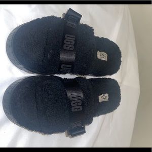 Black Ugg slippers